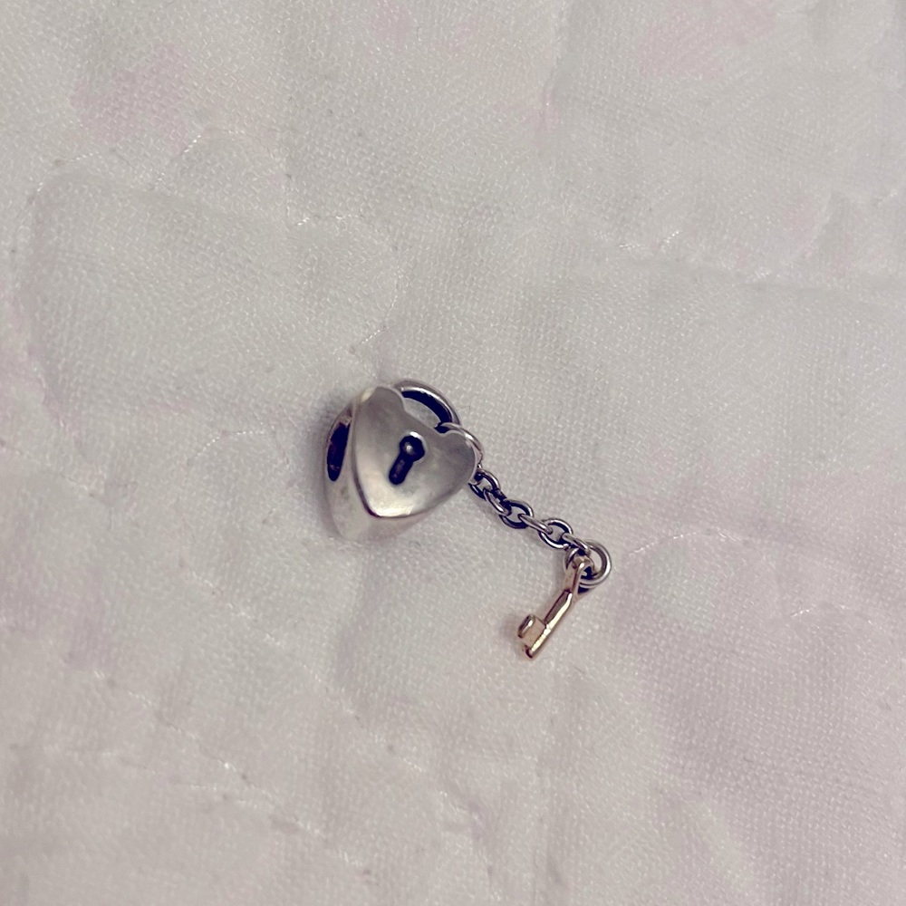 Pandora Heart Lock and Key Charm